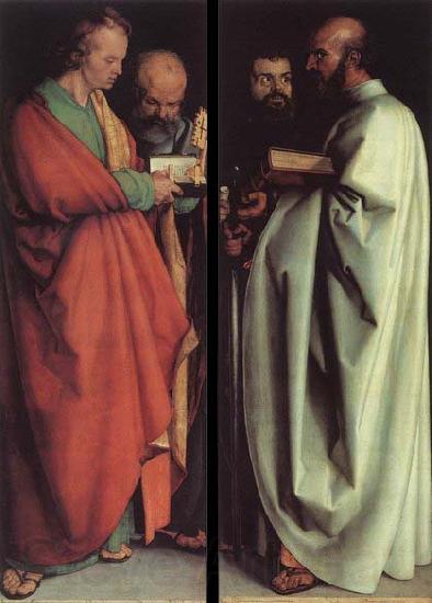 Albrecht Durer The Four Holy Men Norge oil painting art